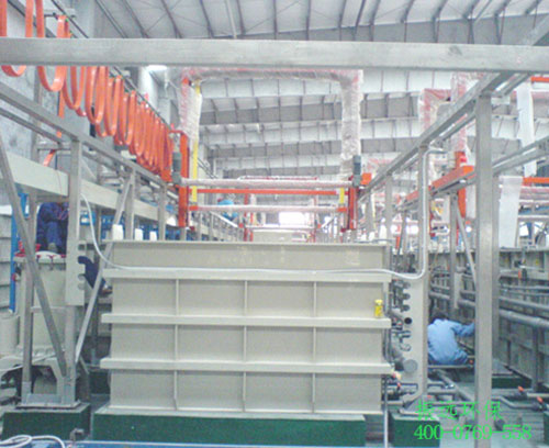 龙门式电镀生产线安装